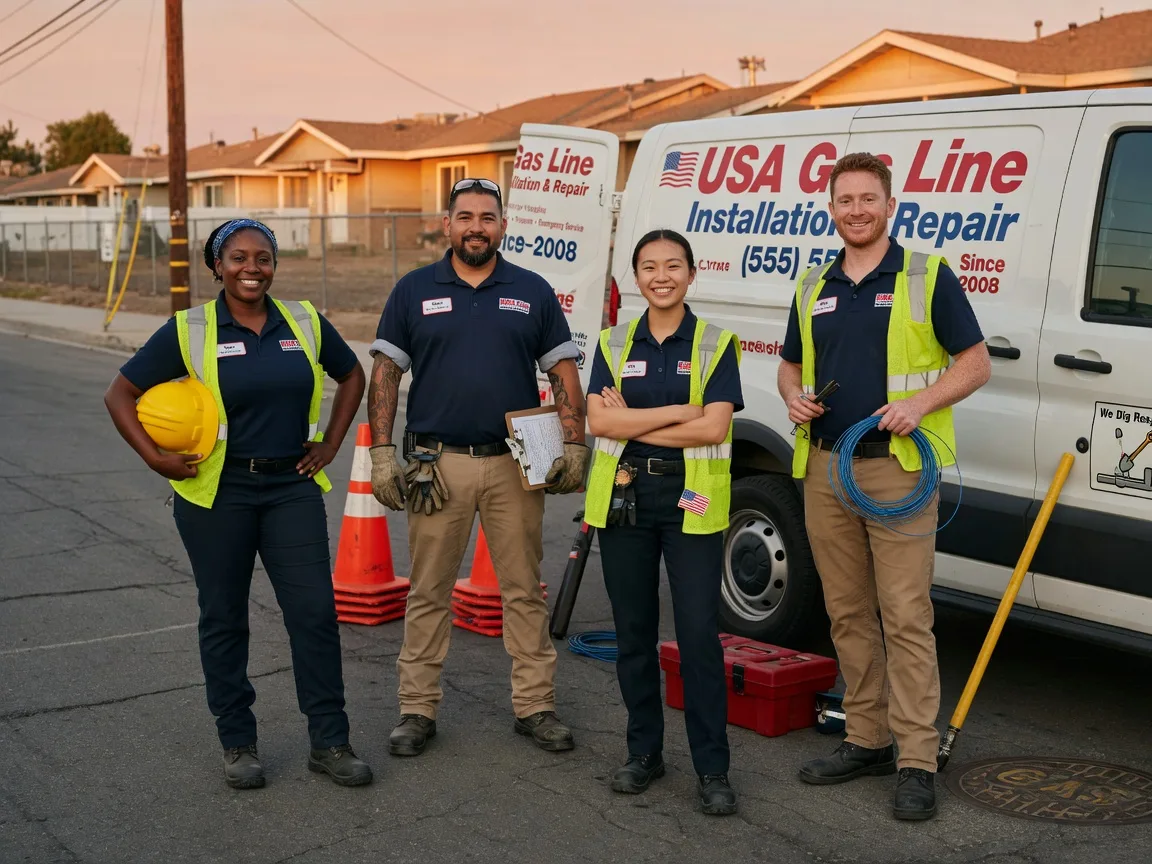 Gas Line Installation company in Odd, WV